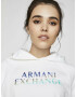 Armani Exchange Mikina Bílá - Pepit.cz