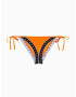 Calvin Klein Cheeky String Side Tie Vermillion Orange Spodní díl plavek Oranžová - Pepit.cz