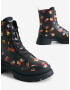 Desigual Boot Flowers Kotníková obuv Černá - Pepit.cz