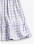 GAP Gingham Sukně dětská Modrá - Pepit.cz