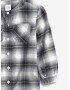 GAP Oversize Flannel Košile dětská Šedá - Pepit.cz