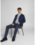 Jack & Jones Linen Kalhoty Modrá - Pepit.cz