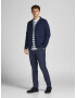 Jack & Jones Linen Kalhoty Modrá - Pepit.cz