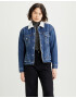 Levi's® Ex-Boyfriend Sherpa Trucker Bunda Modrá - Pepit.cz