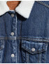 Levi's® Ex-Boyfriend Sherpa Trucker Bunda Modrá - Pepit.cz