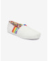 TOMS Unity Rainbow Slip On Bílá - Pepit.cz