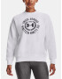 Under Armour Rival Fleece Crest Grp Crew Mikina Bílá - Pepit.cz