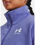 Under Armour Rival Fleece HZ Mikina Modrá - Pepit.cz