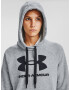 Under Armour Rival Fleece Logo Hoodie Mikina Šedá - Pepit.cz