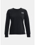 Under Armour Rival Fleece Oversize Crew Mikina Černá - Pepit.cz