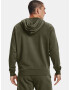 Under Armour UA Rival Cotton FZ Hoodie Mikina Zelená - Pepit.cz