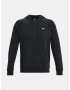 Under Armour UA Rival Fleece 1/2 Zip HD-BLK Mikina Černá - Pepit.cz