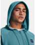 Under Armour UA Rival Fleece 1/2 Zip HD Mikina Modrá - Pepit.cz