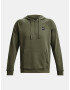 Under Armour UA Rival Fleece 1/2 Zip HD Mikina Zelená - Pepit.cz