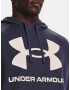 Under Armour UA Rival Fleece Big Logo HD Mikina Šedá - Pepit.cz