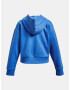 Under Armour UA Rival Fleece Crop Hoodie Mikina Modrá - Pepit.cz