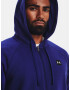 Under Armour UA Rival Fleece FZ Hoodie-BLU Mikina Modrá - Pepit.cz