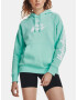 Under Armour UA Rival Fleece Graphic Hdy Mikina Modrá - Pepit.cz