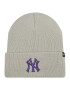 47 Brand Čepice New York Yankees B-HYMKR17ACE-GYA Šedá - Pepit.cz