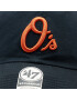 47 Brand Kšiltovka MLB Baltimore Orioles '47 CLEAN UP B-RGW03GWS-BKO Černá - Pepit.cz