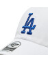 47 Brand Kšiltovka MLB Los Angeles Dodgers B-RGW12GWS-WHE Bílá - Pepit.cz