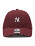 47 Brand Kšiltovka Mlb New York Yankees B-BRMPS17WBP-KM Bordó - Pepit.cz