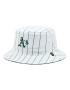 47 Brand Kšiltovka MLB Oakland Athletics Pinstriped '47 BUCKET B-PINSD18PTF-DG Zelená - Pepit.cz