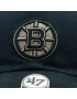 47 Brand Kšiltovka NHL Boston Bruins Ballpark Camo '47 CLEAN UP H-BPCAM01GWS-BK Černá - Pepit.cz