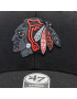 47 Brand Kšiltovka NHL Chicago Blackhawks Sure Shot Snapback '47 MVP HVIN-SUMVP04WBP-BK94 Černá - Pepit.cz