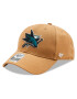 47 Brand Kšiltovka NHL San Jose Sharks '47 MVP SNAPBACK H-MVPSP22WBP-QL Hnědá - Pepit.cz