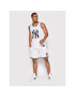 47 Brand Sportovní kraťasy Back Court Grafton BB017PEMBGS553883WW Bílá Regular Fit - Pepit.cz