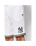 47 Brand Sportovní kraťasy Back Court Grafton BB017PEMBGS553883WW Bílá Regular Fit - Pepit.cz