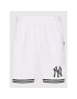 47 Brand Sportovní kraťasy Back Court Grafton BB017PEMBGS553883WW Bílá Regular Fit - Pepit.cz