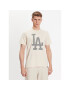 47 Brand T-Shirt Los Angeles Dodgers Imprint '47 Echo Tee Béžová Regular Fit - Pepit.cz