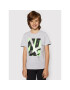 4F T-Shirt HJL21-JTSM002A Šedá Regular Fit - Pepit.cz