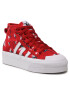 adidas Boty Nizza Platform Mid Tm W GY9561 Červená - Pepit.cz