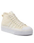 adidas Boty Nizza Platform Mid W GX8356 Béžová - Pepit.cz