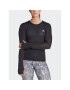 adidas Halenka Fast Running Long-Sleeve Top HR5701 Černá Regular Fit - Pepit.cz