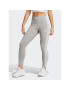 adidas Legíny Essentials 3-Stripes High-Waisted Single Jersey Leggings IC7152 Šedá - Pepit.cz