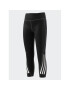 adidas Legíny Training AEROREADY 3-Stripes High-Rise 7/8 Optime Pocket Leggings IJ7121 Černá - Pepit.cz