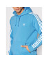 adidas Mikina adicolor Classic 3-Stripes HE9476 Modrá Regular Fit - Pepit.cz