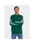 adidas Mikina Adicolor Classics 3-Stripes Crew Sweatshirt IA4863 Zelená Regular Fit - Pepit.cz