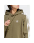 adidas Mikina Adicolor Classics 3-Stripes Hoodie IB1415 Zelená Regular Fit - Pepit.cz