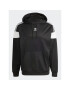 adidas Mikina Adicolor Classics Cut Line Hoodie HS2065 Černá Loose Fit - Pepit.cz