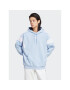 adidas Mikina Adicolor Classics Cut Line Hoodie IB9944 Modrá Loose Fit - Pepit.cz