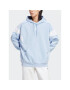 adidas Mikina Adicolor Classics Cut Line Hoodie IB9944 Modrá Loose Fit - Pepit.cz