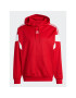 adidas Mikina Adicolor Classics Cut Line Hoodie IB9945 Červená Loose Fit - Pepit.cz