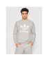 adidas Mikina adicolor Classics Trefoil Crewneck H06650 Šedá Regular Fit - Pepit.cz