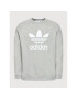 adidas Mikina adicolor Classics Trefoil Crewneck H06650 Šedá Regular Fit - Pepit.cz