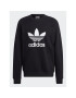 adidas Mikina adicolor Classics Trefoil Crewneck IA4854 Černá Regular Fit - Pepit.cz